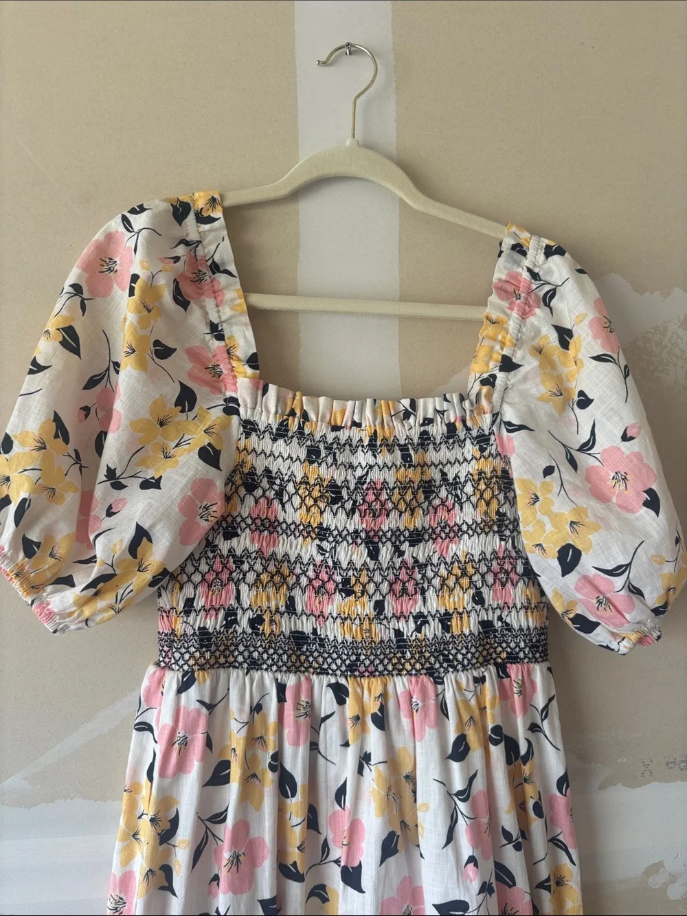 Kate Spade Size M floral cotton dress NWOT - Picture 2 of 8